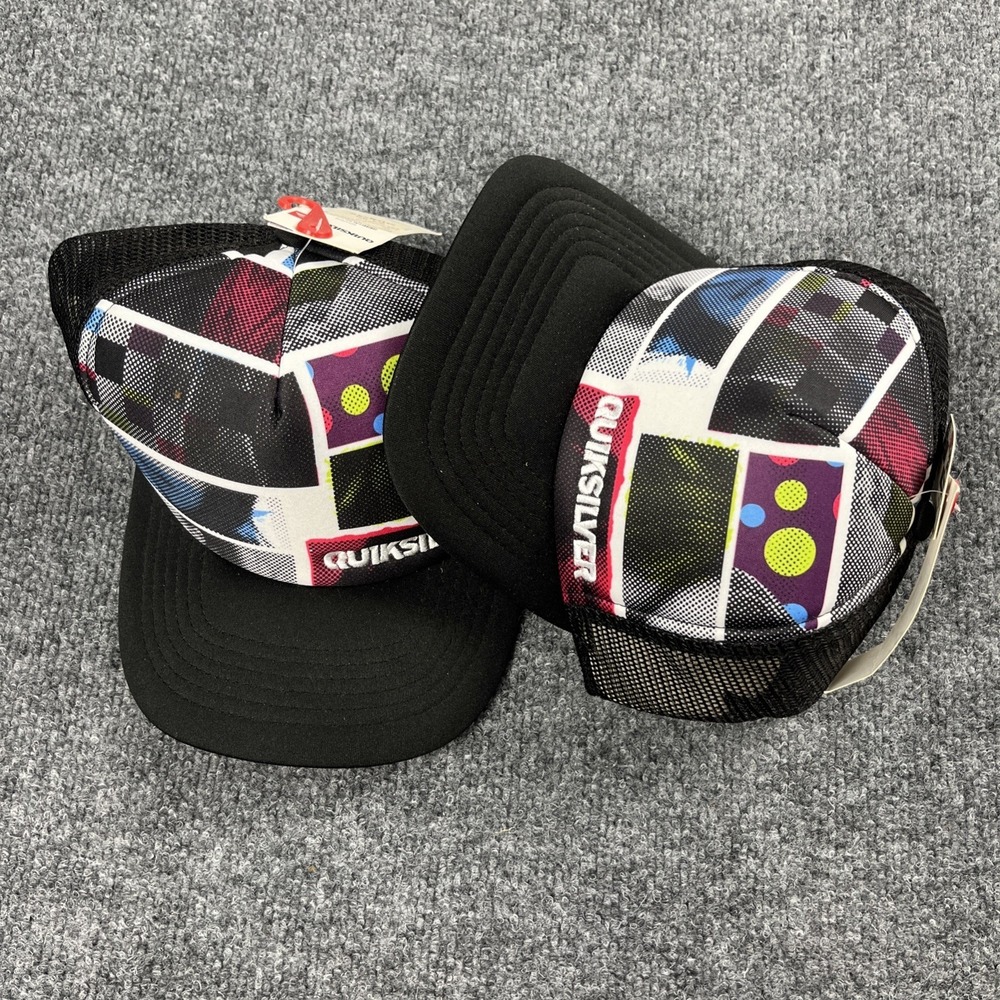 Quiksilver boys Multicolor SnapBack Adjustable‎ ballcap Foam